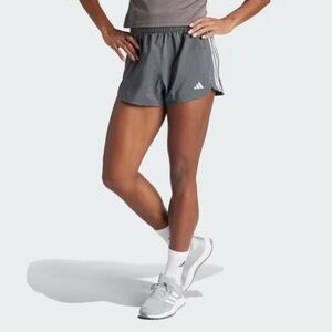 PACER TRAINING 3-STRIPES WOVEN HIGH-RISE SHORTS Size XS